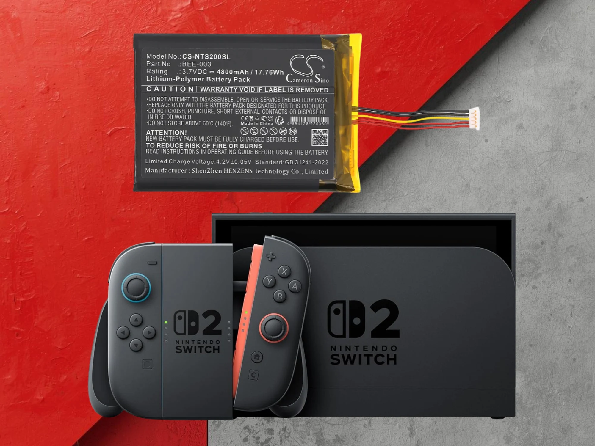 Nintendo Switch 2: Easy Battery Replacement for EU Compliance