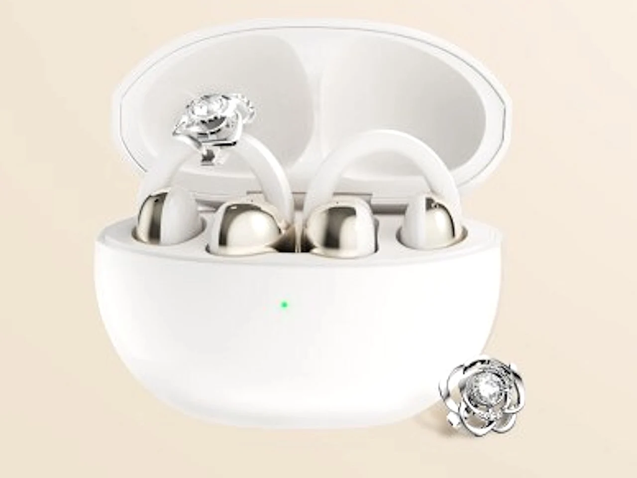 TCL Launches CrystalClip Open-Ear Earbuds with Swarovski Crystals