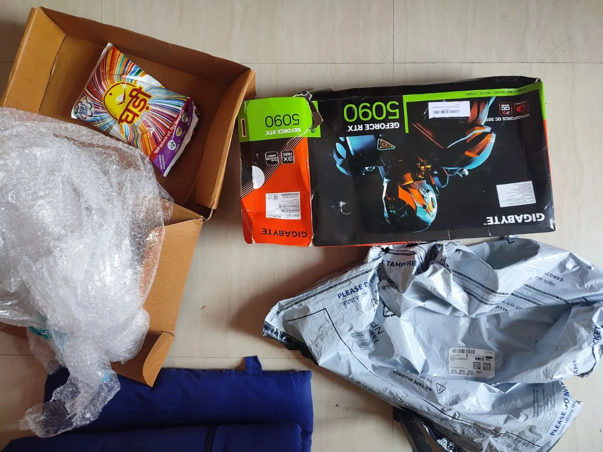 Buyer Gets Detergent Instead of $3,200 RTX 5090 in Amazon Scam