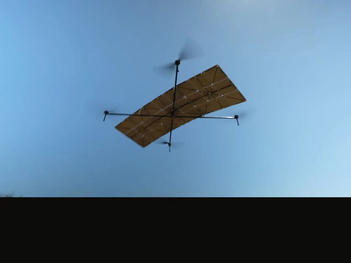 DIY Solar Drone Achieves 5-Hour Flight Duration
