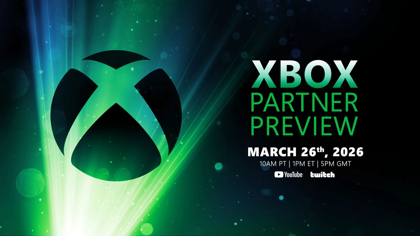 Microsoft Announces Next Xbox Partner Preview for March 26