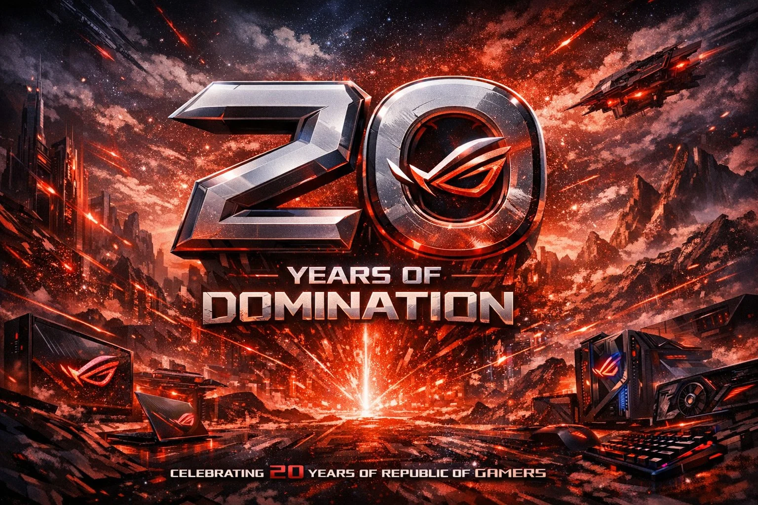 Asus ROG 20th Anniversary: Win Over $20,000 in Prizes!