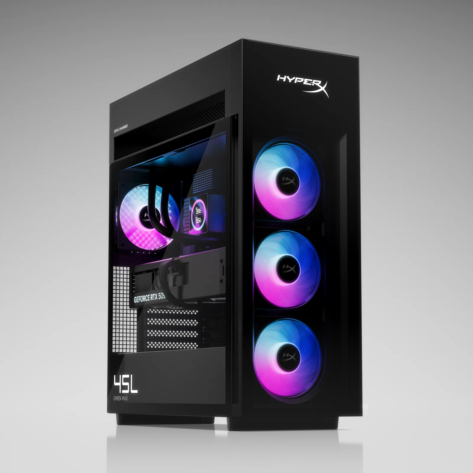 HP Omen Max 45L Gaming Desktop Upgraded with Intel Arrow Lake CPUs