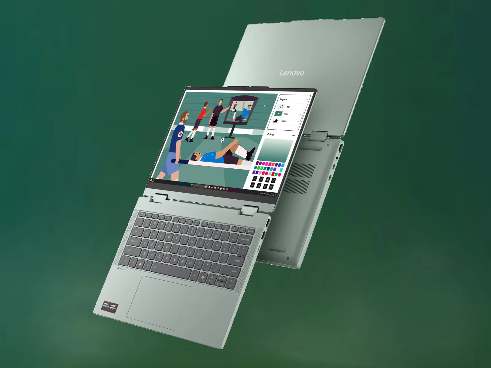 Lenovo Launches Global 14-Inch Convertible Laptop with OLED & 32GB RAM