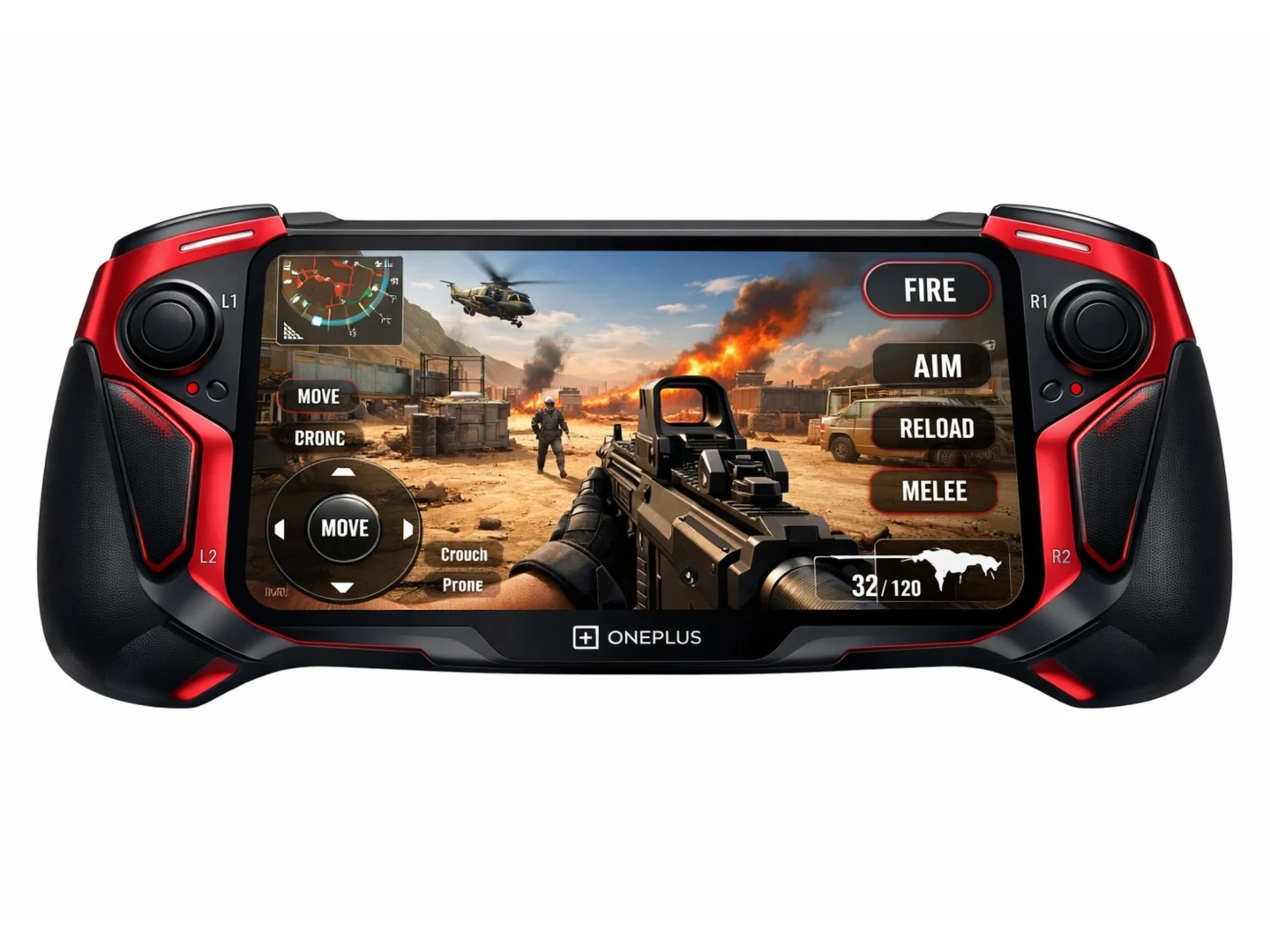 OnePlus Developing FPS Gaming Handheld Device for Gamers