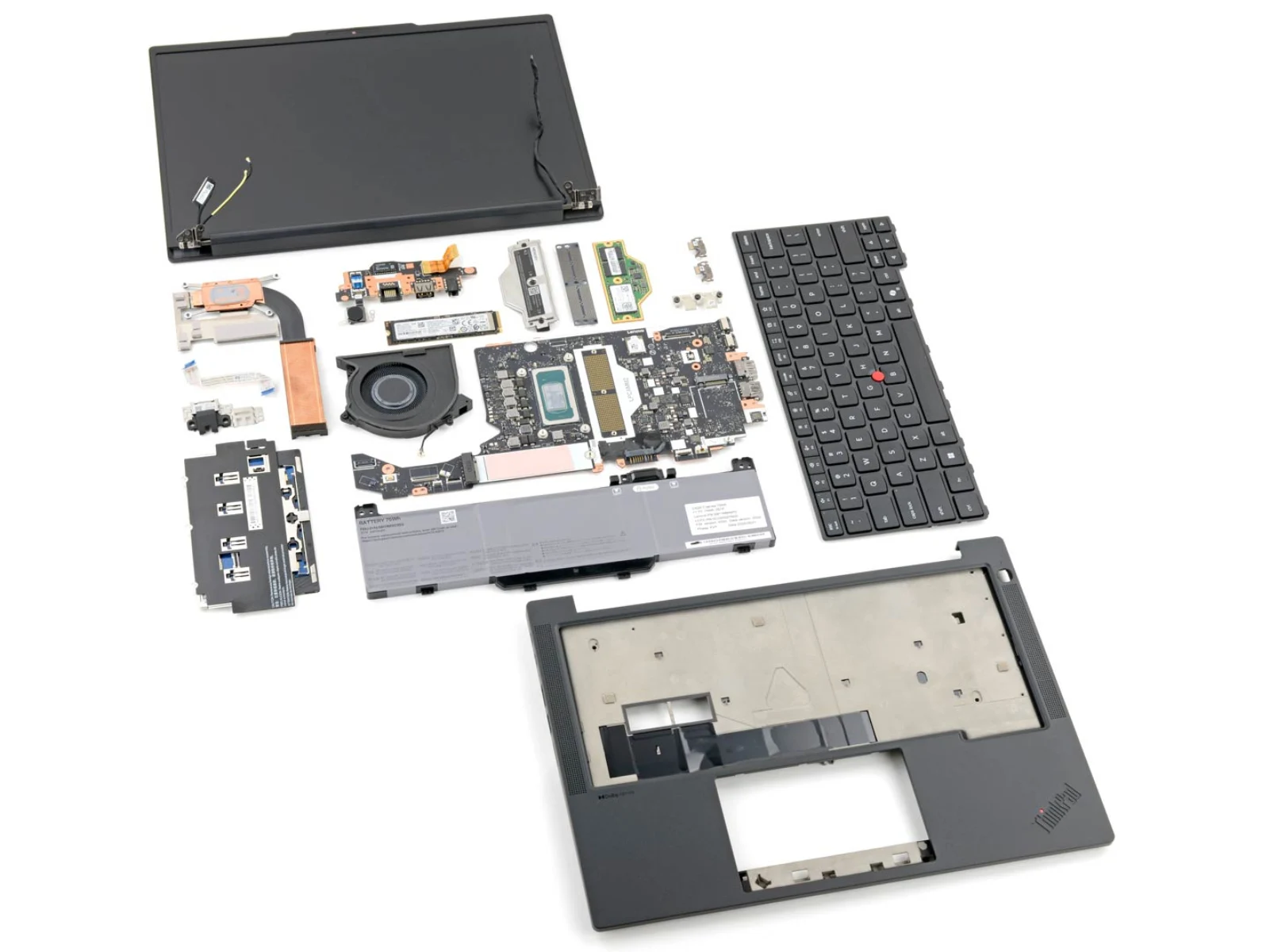 Lenovo ThinkPad T14 G7 & T16 G5 Repairability Ranked 10/10 by iFixit