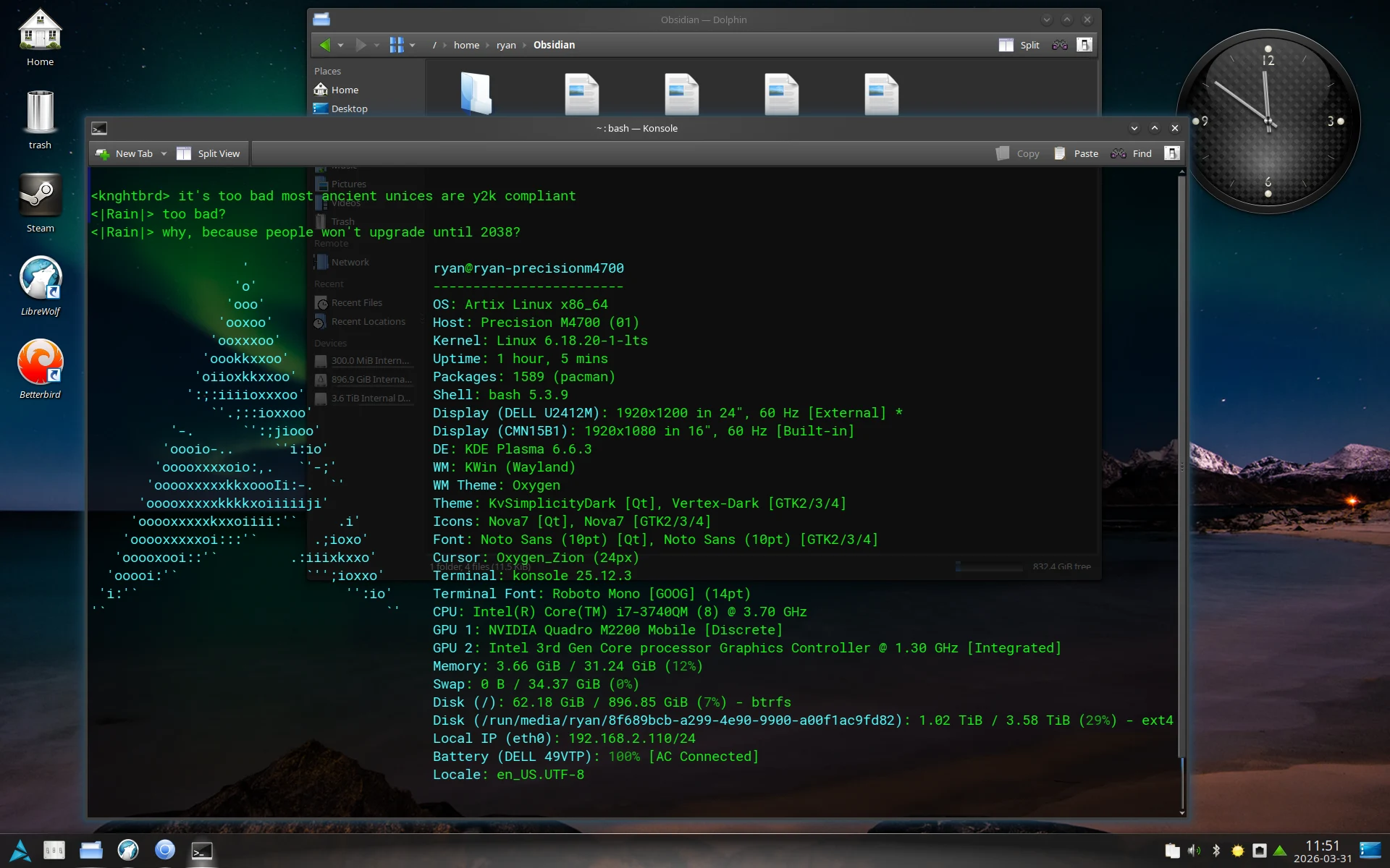 Artix Linux 20260402 Update Introduces New Window System and Audio Server