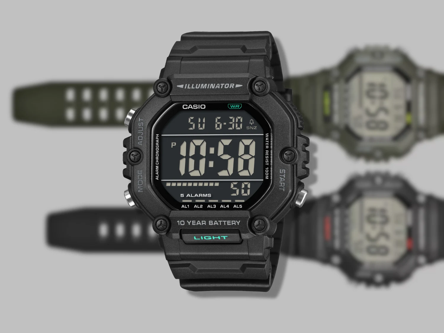Casio Launches Affordable Watches with 10-Year Battery Life