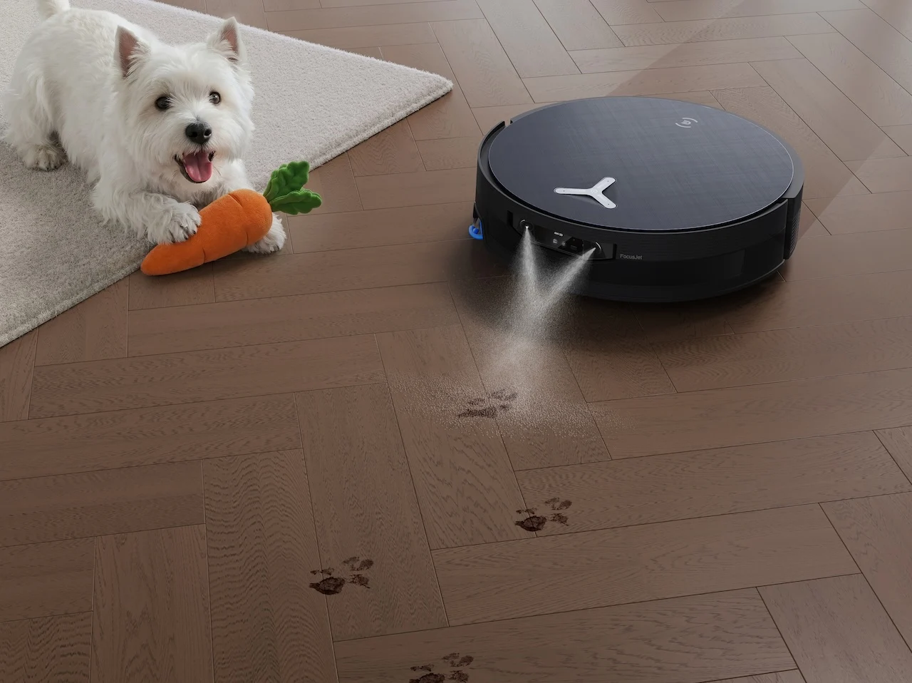 Ecovacs Deebot X12 OmniCyclone Robot Vacuum with FocusJet Technology