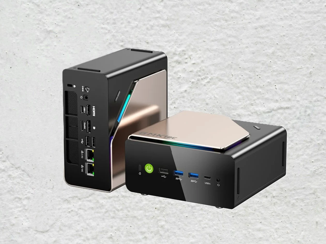 Mini PC GMKtec EVO-T2 with Intel Panther Lake for 1440p AAA Gaming over 70 FPS
