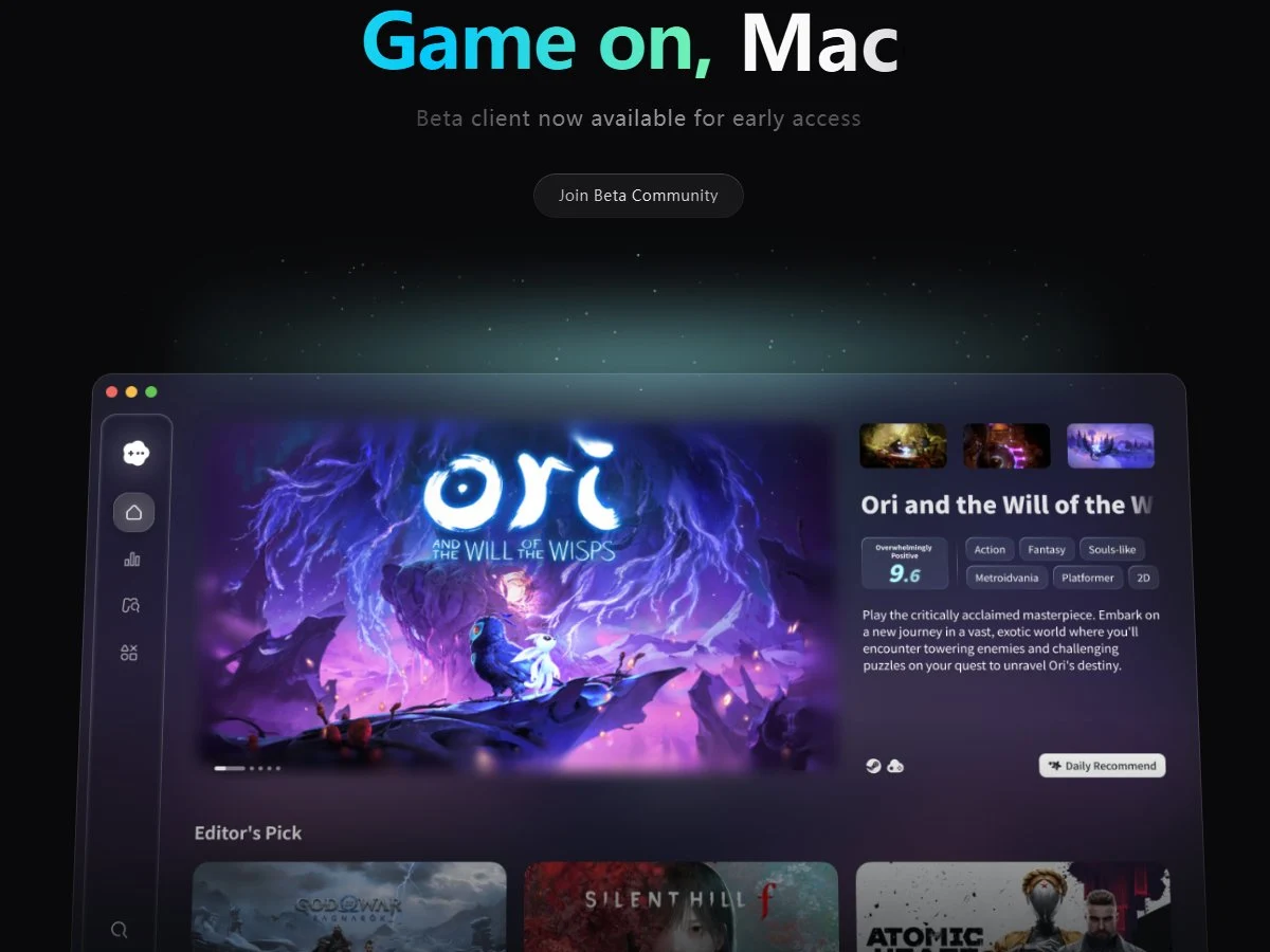 GameSir Gamehub for Mac Now in Beta Release