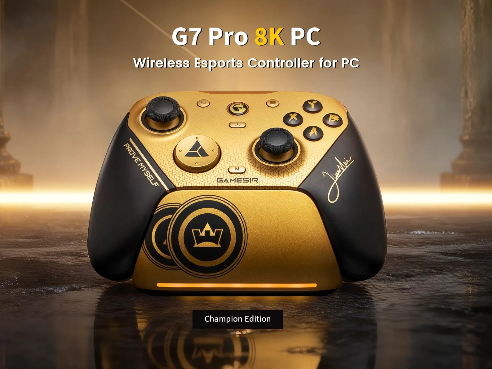 GameSir G7 Pro 8K PC Champion Edition Black Gold Review