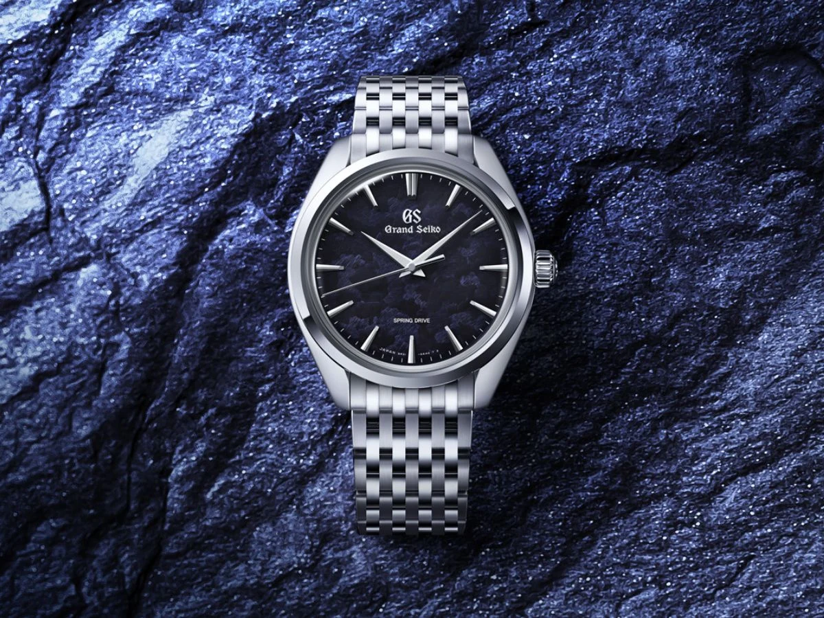 New Grand Seiko Watch with Slim Movement and Deep Blue Dial Unveiled