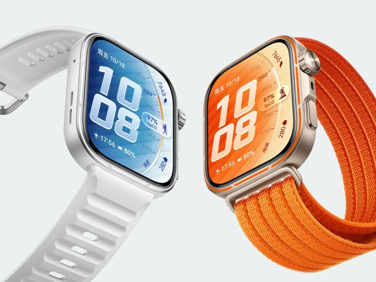 Huawei Launches Slim Smartwatches with Large AMOLED Screens