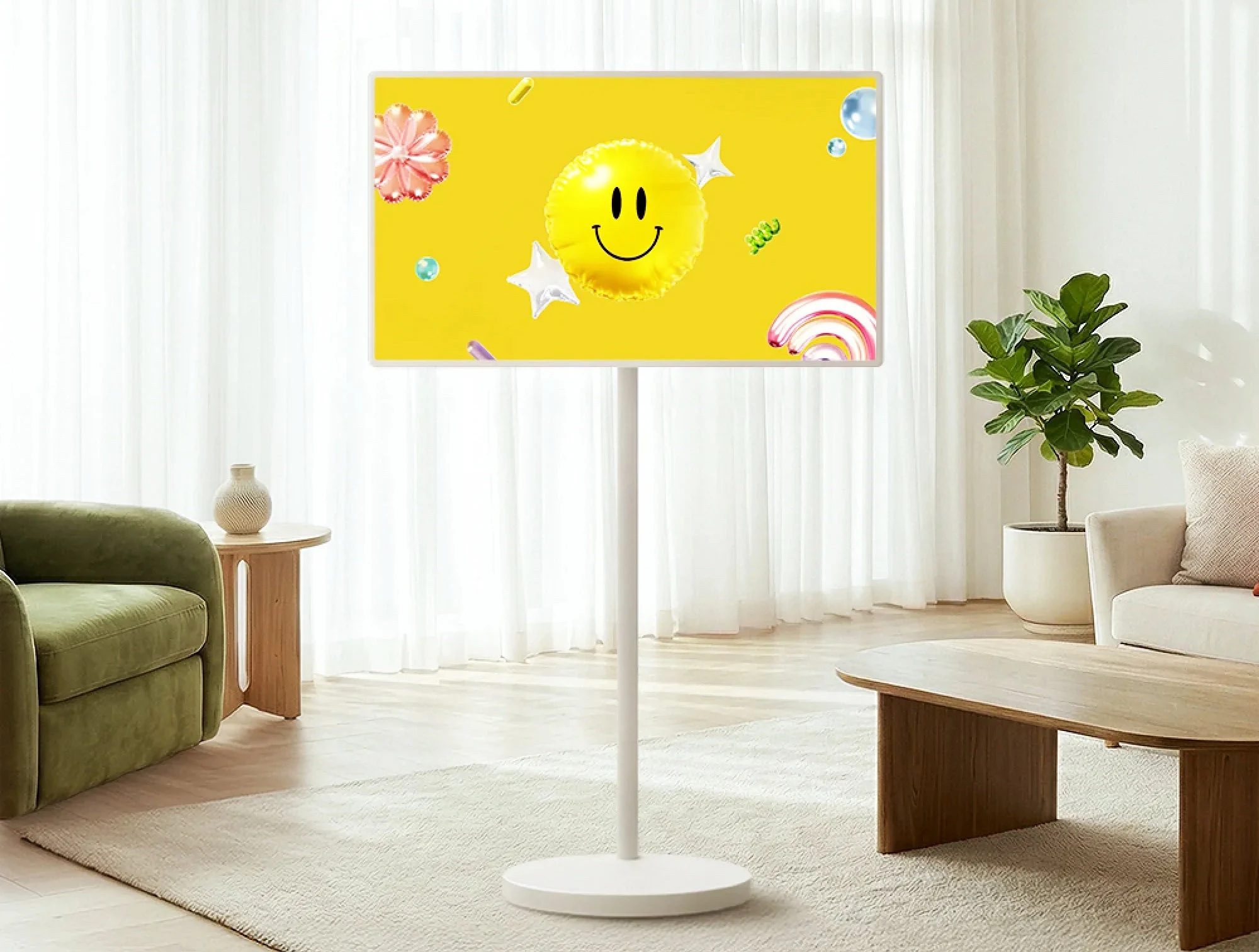 LG StandbyMe 2 Max 32-Inch 4K Touchscreen on Wheels