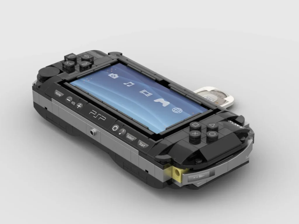 Fan Builds Detailed LEGO Set of Iconic PSP-1000 Console