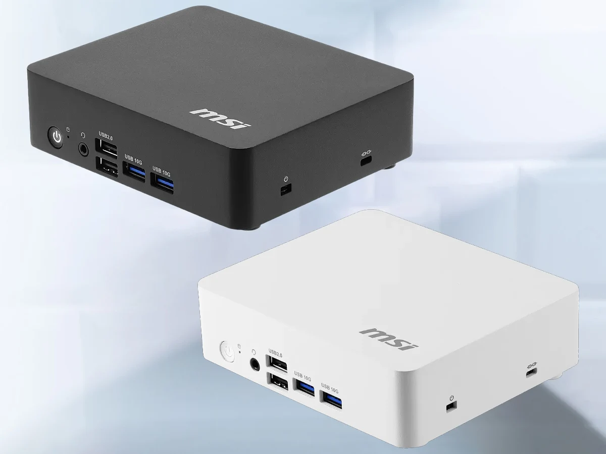 MSI Launches 0.55-Liter Mini PC Series with Entry-Level Intel Processors