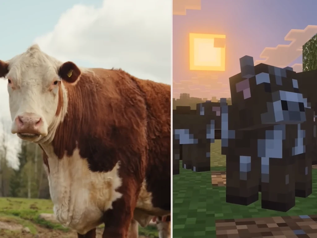 Minecraft Tiny Takeover Update features real animal voice actors and cow whisperer