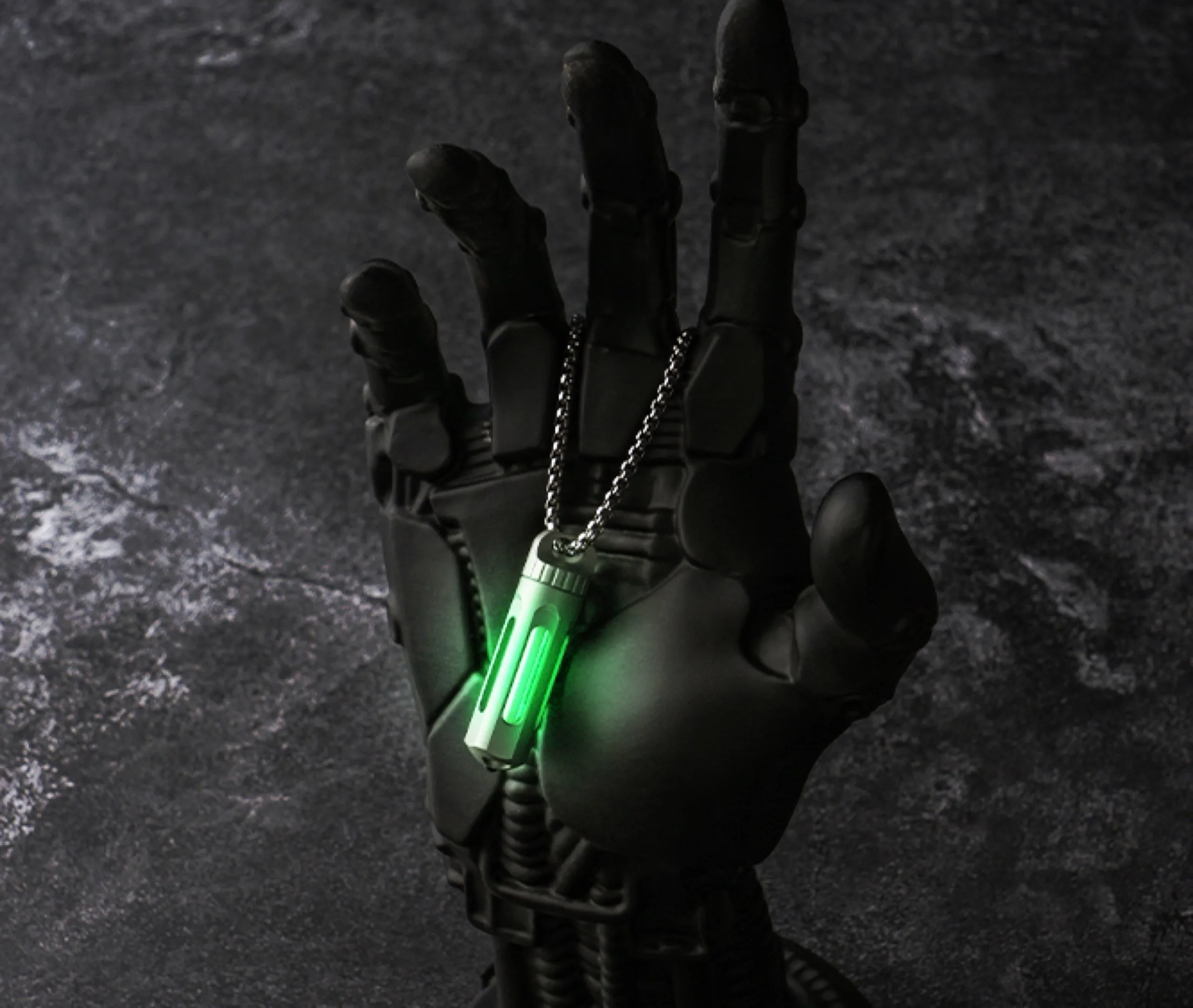 NoxTi Tritium Keychain Glows for 25 Years Without Batteries