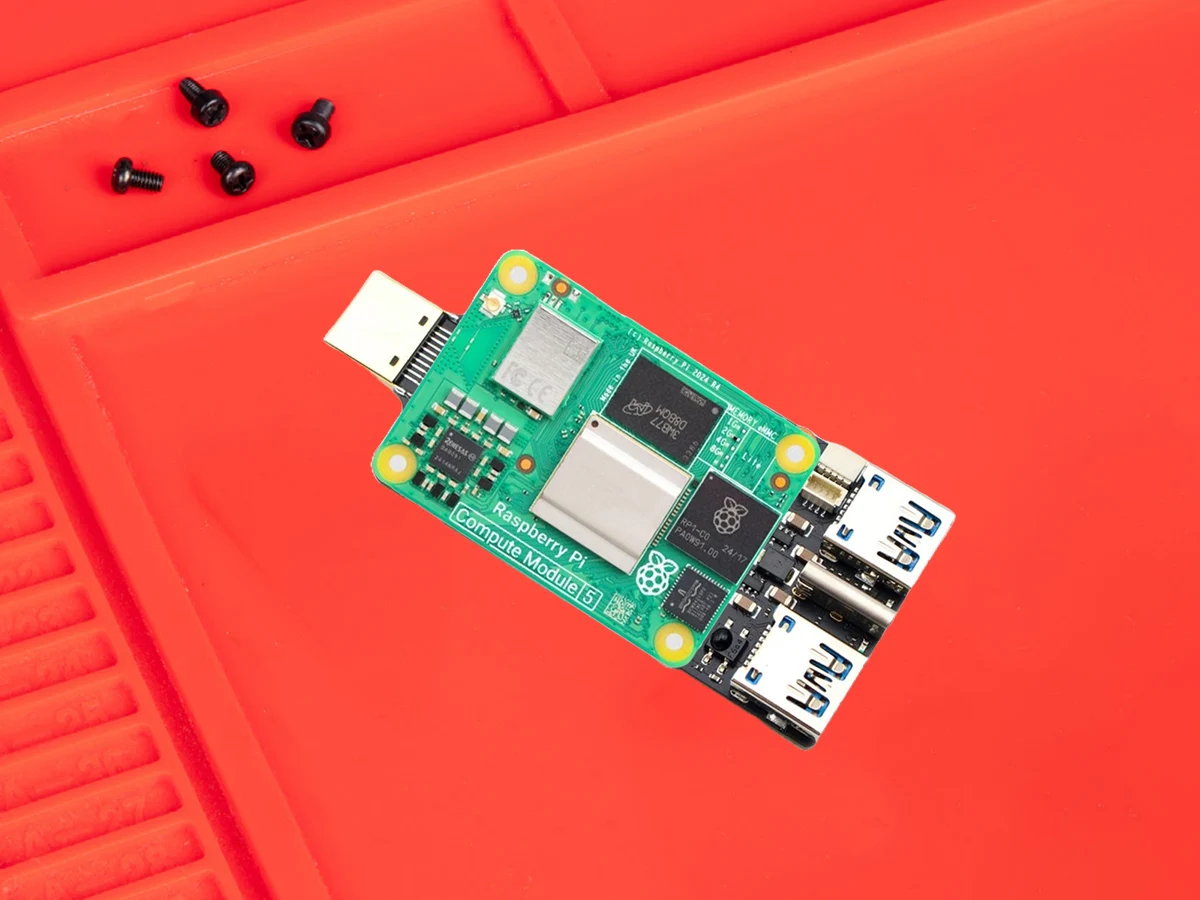 $35 Carrier Board Turns Raspberry Pi CM5 into Advanced TV Stick