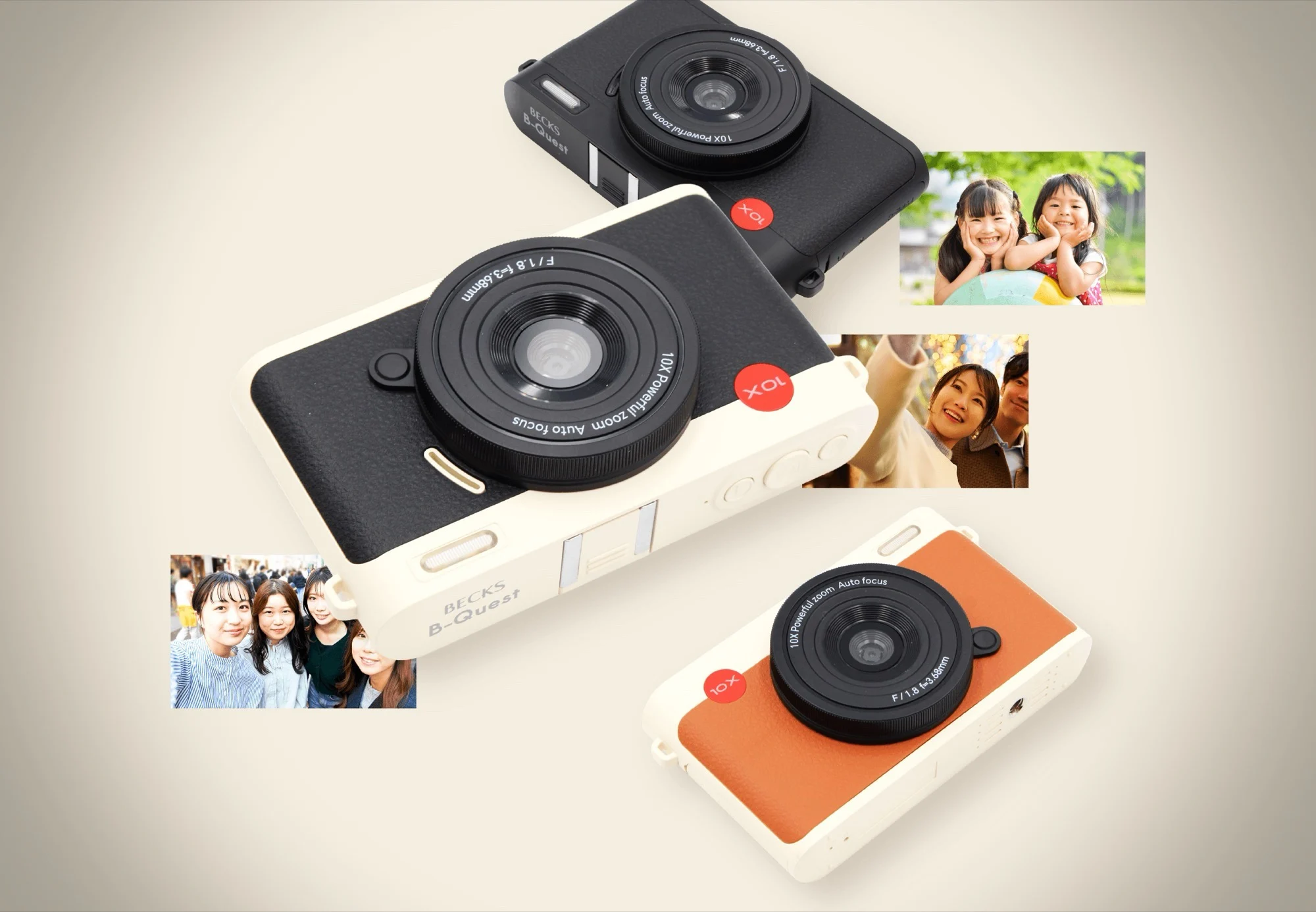 Affordable Compact Camera with 4-Inch Touchscreen Resembles Leica