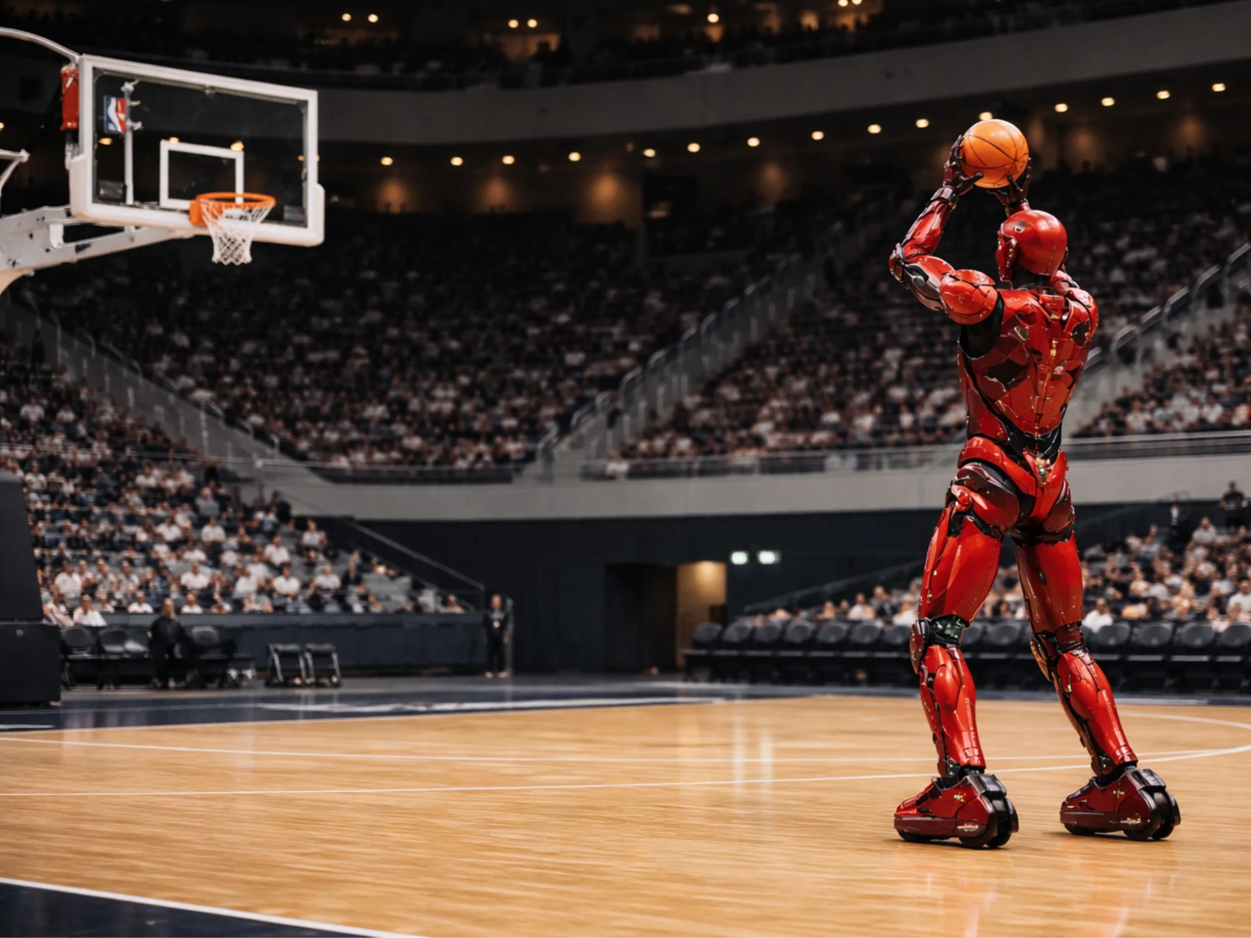 Toyota CUE7 Basketball Robot Hits 25-Meter Shots