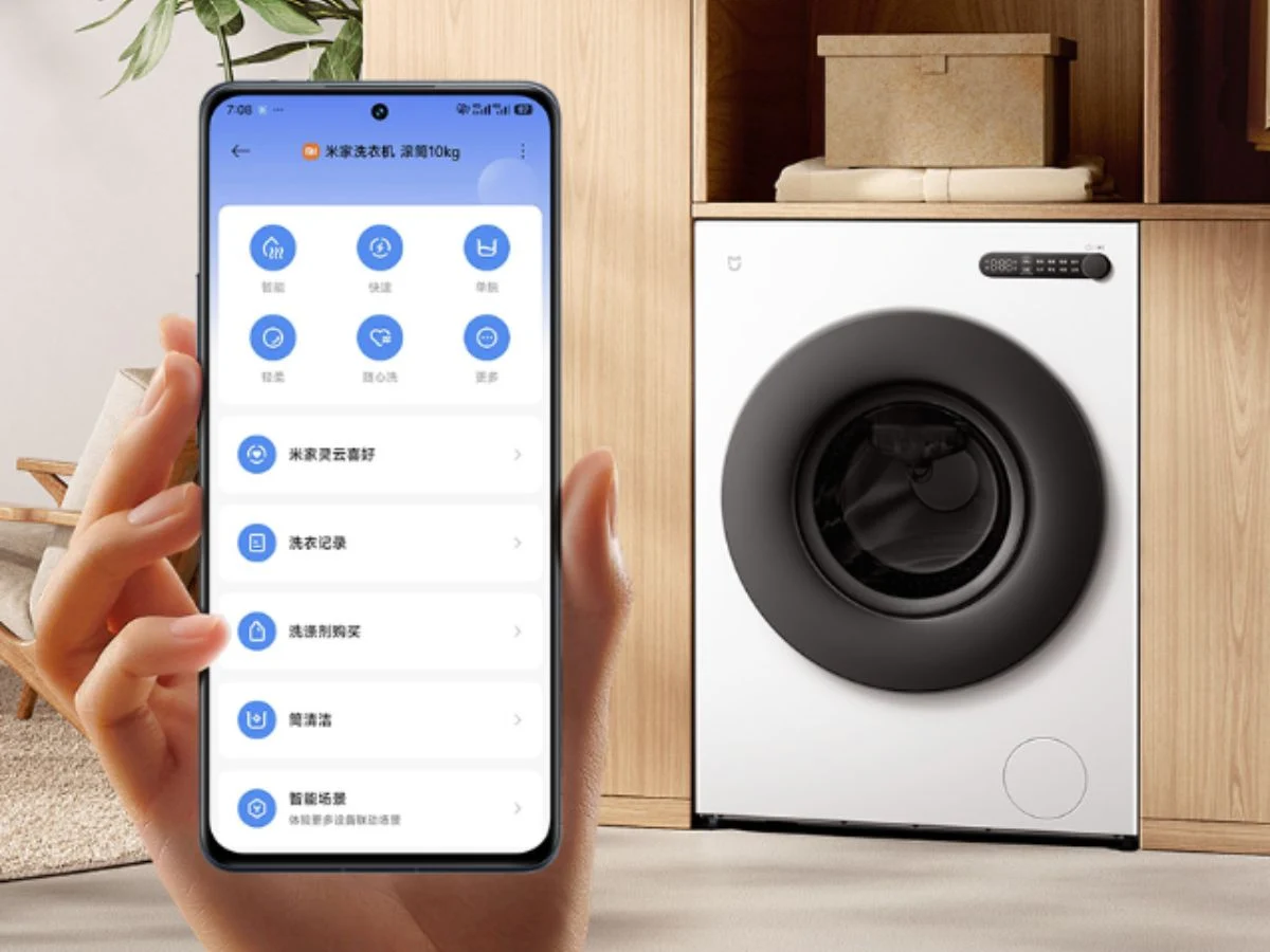 Xiaomi Unveils Compact Smart Washing Machine New Version