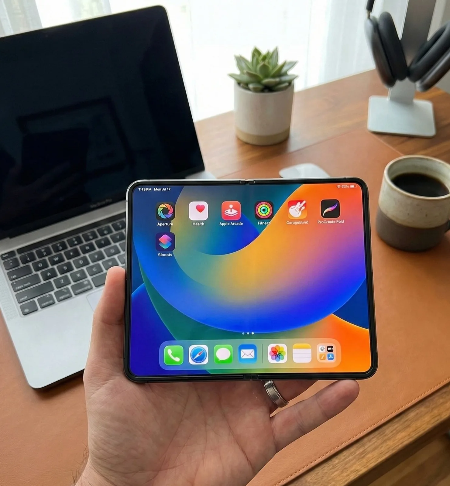 Foldable iPhone Launches in September, New Report Confirms
