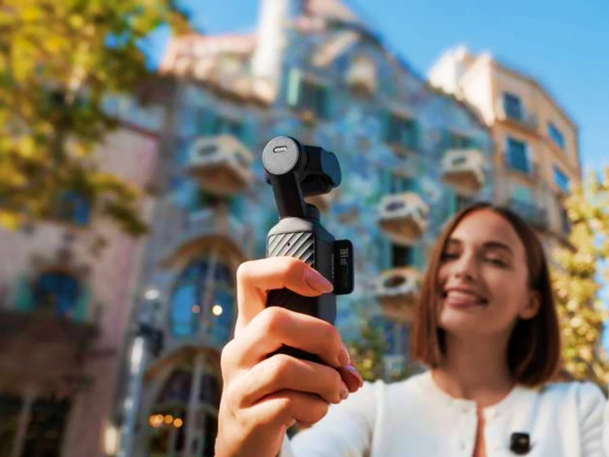 DJI Osmo Pocket 4 Leaked Images Reveal Design Similarity to Pocket 3S in Barcelona