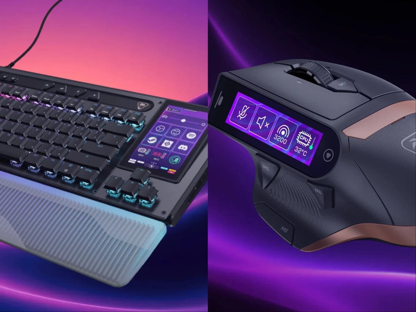 Turtle Beach Command Series Keyboard and Mouse with Touchscreens Unveiled