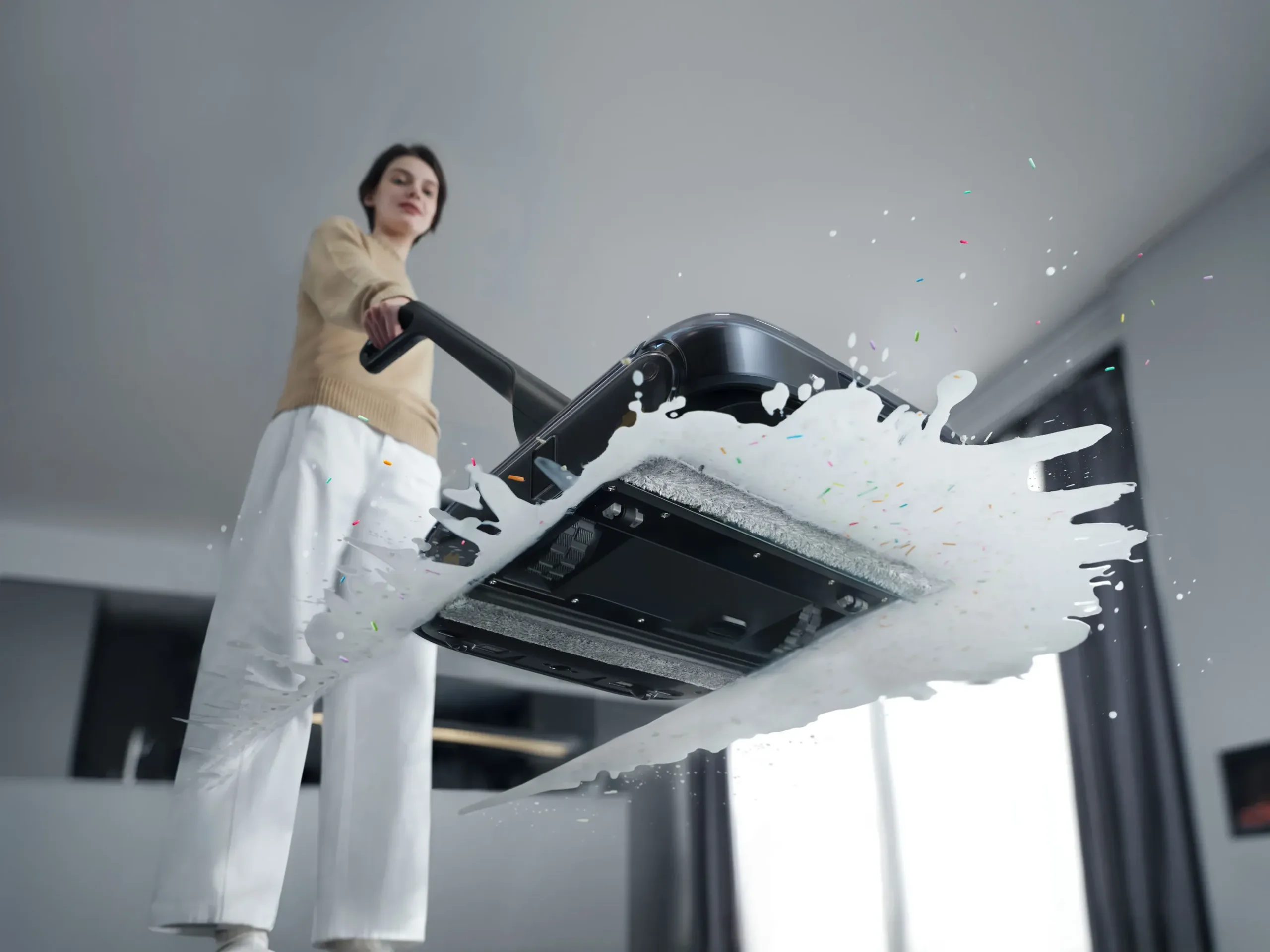 Robot Vacuum and Mop with Dual Roller System – Launch Offer