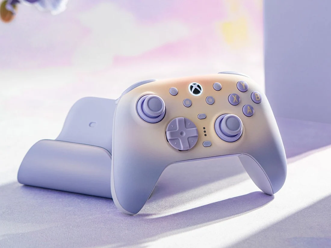 8BitDo Ultimate 3 Controller for Xbox Lavender Edition with Force Rings