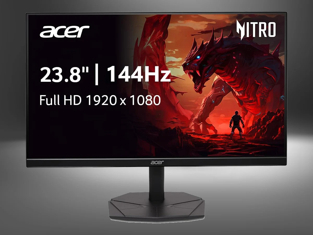 Acer 144Hz IPS Gaming Monitor Sale – Color-Accurate Display Under $100