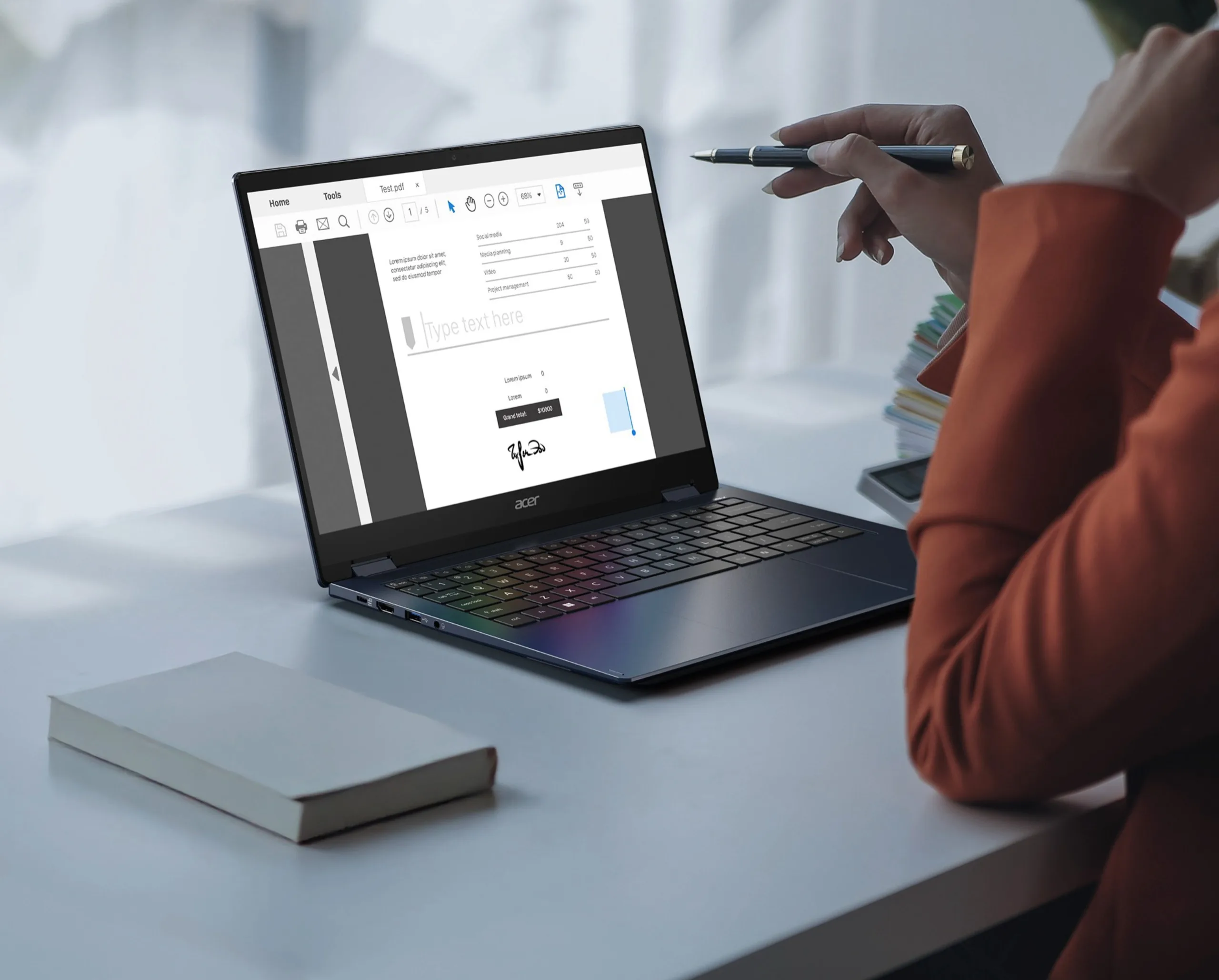 Acer Swift Spin 14: 120 Hz Touchscreen with Snapdragon X2 Elite