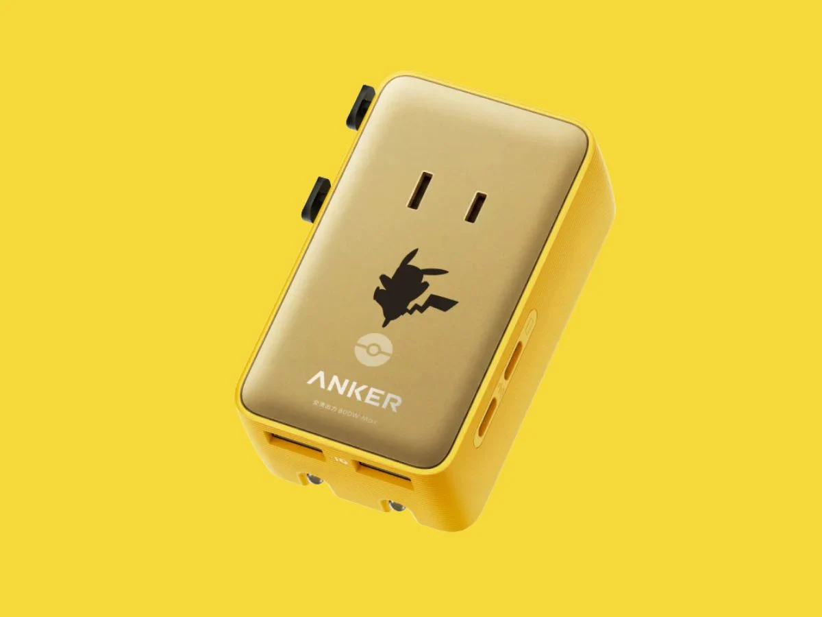New Anker x Pokémon Compact Travel Adapter Release 2024