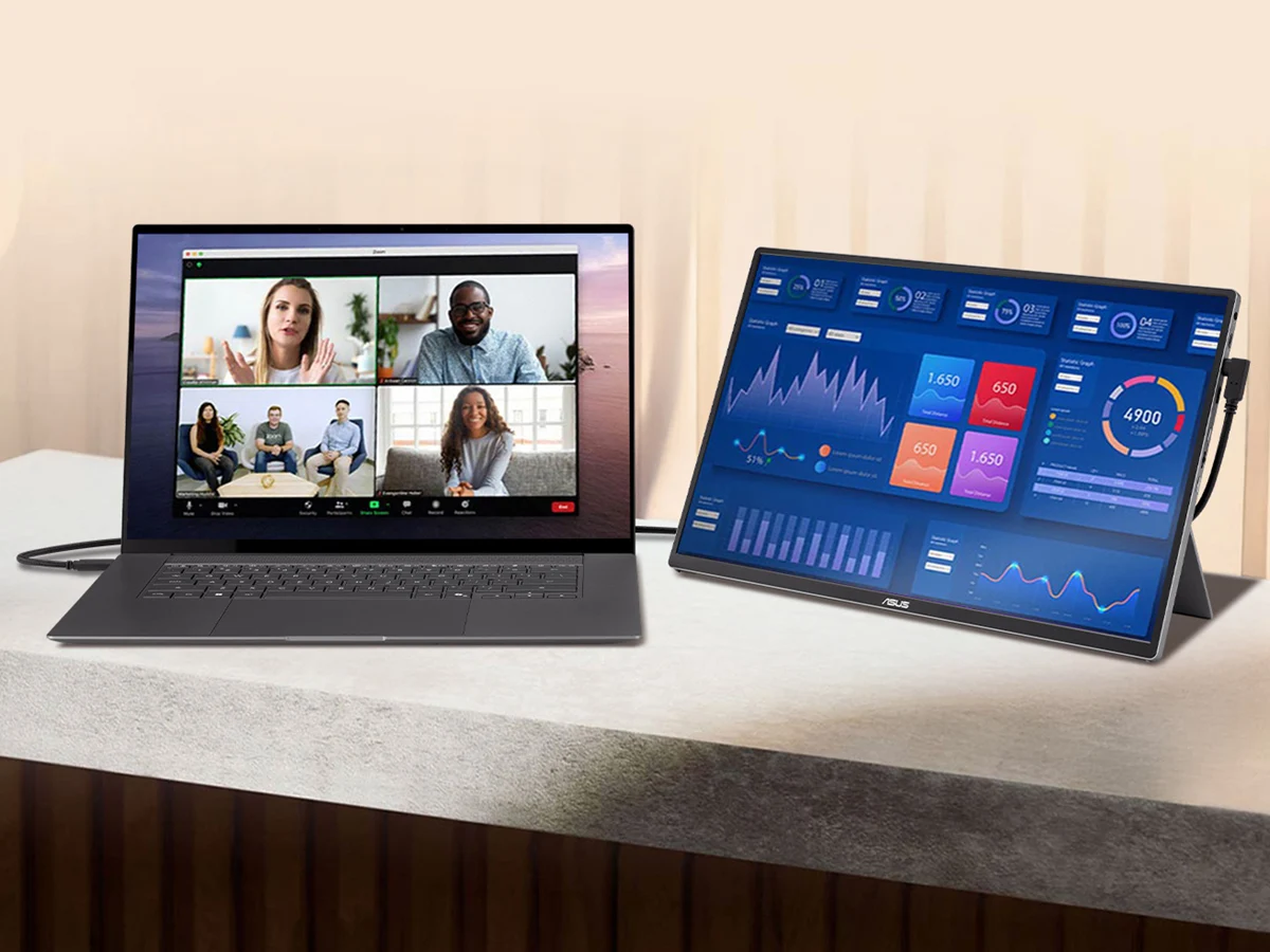 Asus Introduces New OLED Portable Monitor with USB-C Pass-Through