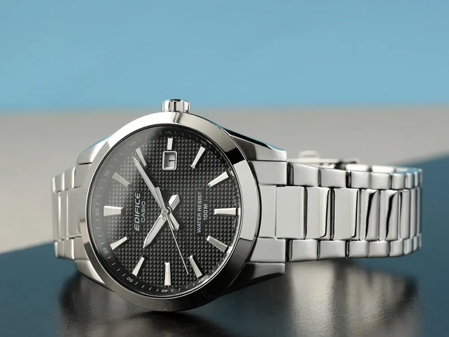 Casio Edifice Stainless-Steel Watches 40% Off on Amazon – $72 Each