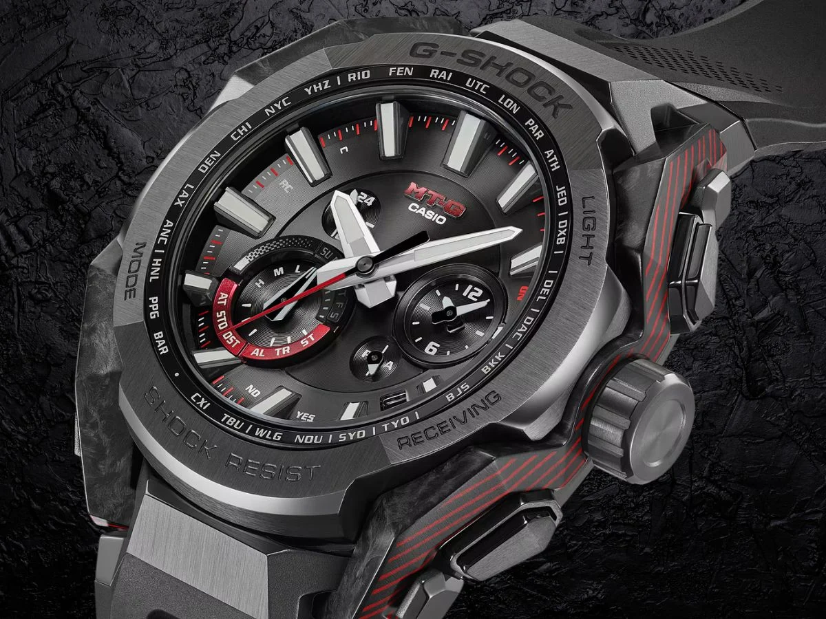 New Casio G-Shock MTG-B4000 Carbon Frame Watch Now Available in the US