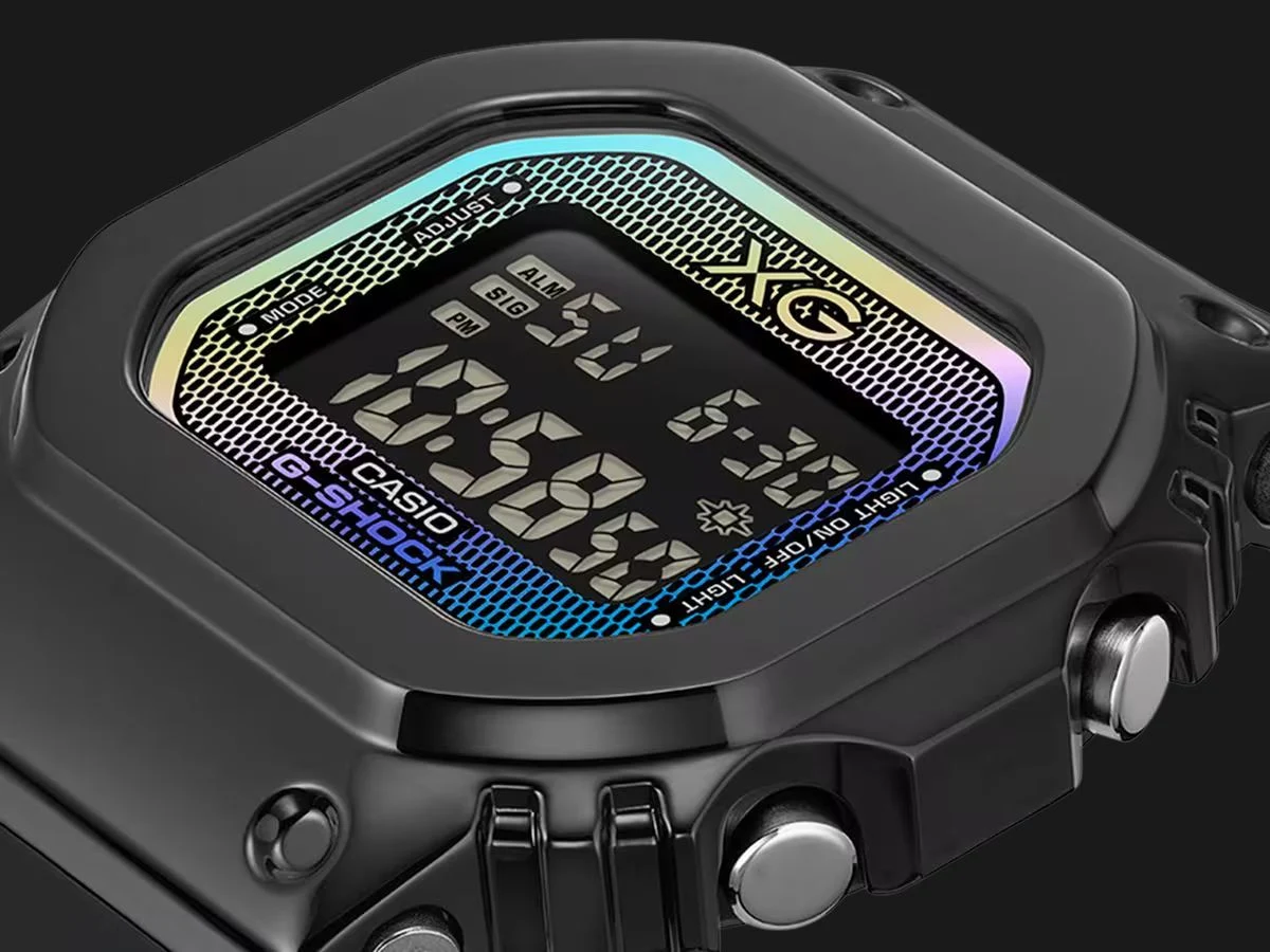 Casio Rainbow Glass Watch Debuts in XG Collection