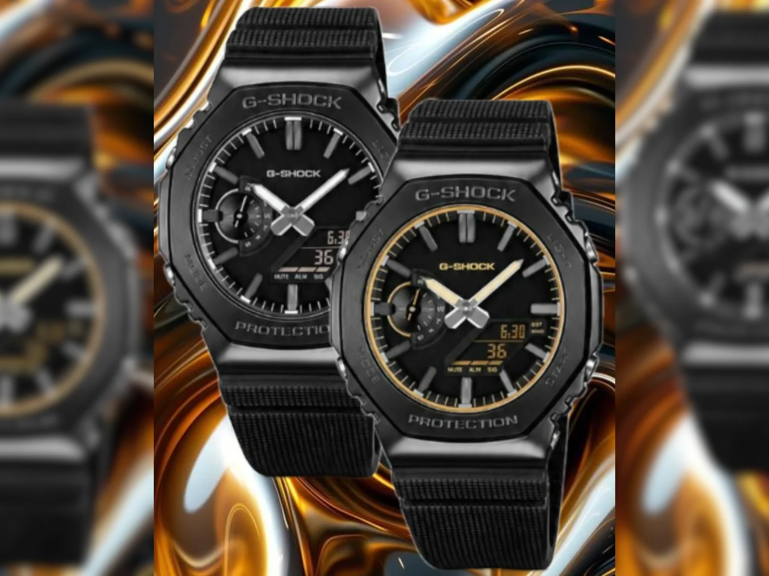 Casio Debuts Two Blacked-Out G-Shock CasiOaks in June Leaks