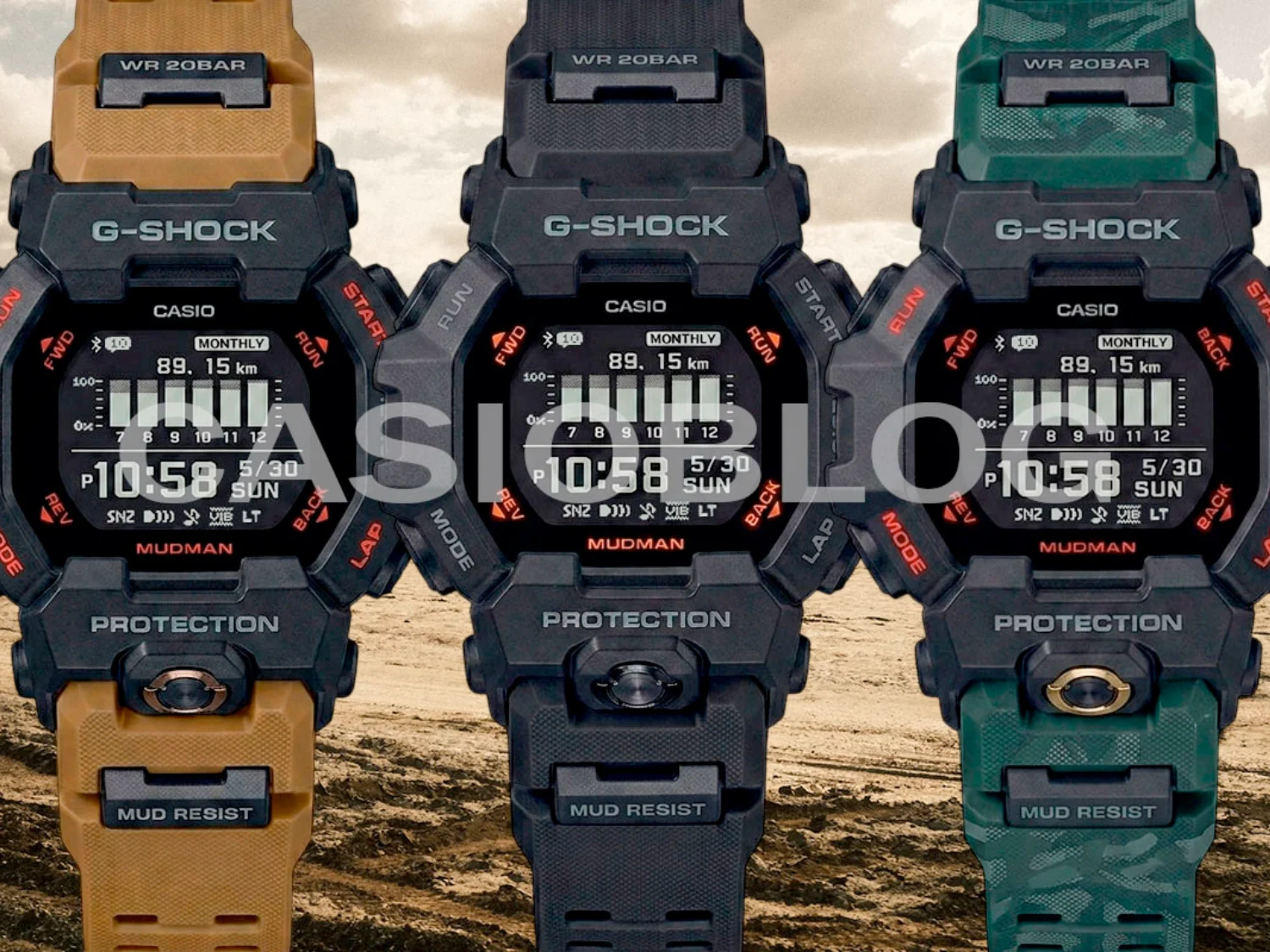 Casio Mudman MIP Display Leaks: Step Counter & Rugged Build