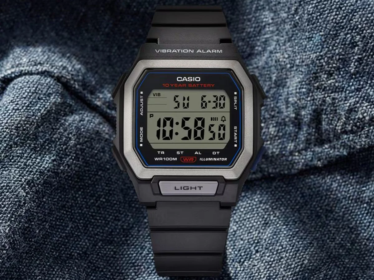 Casio Unveils Two Square Digital Watches in Europe