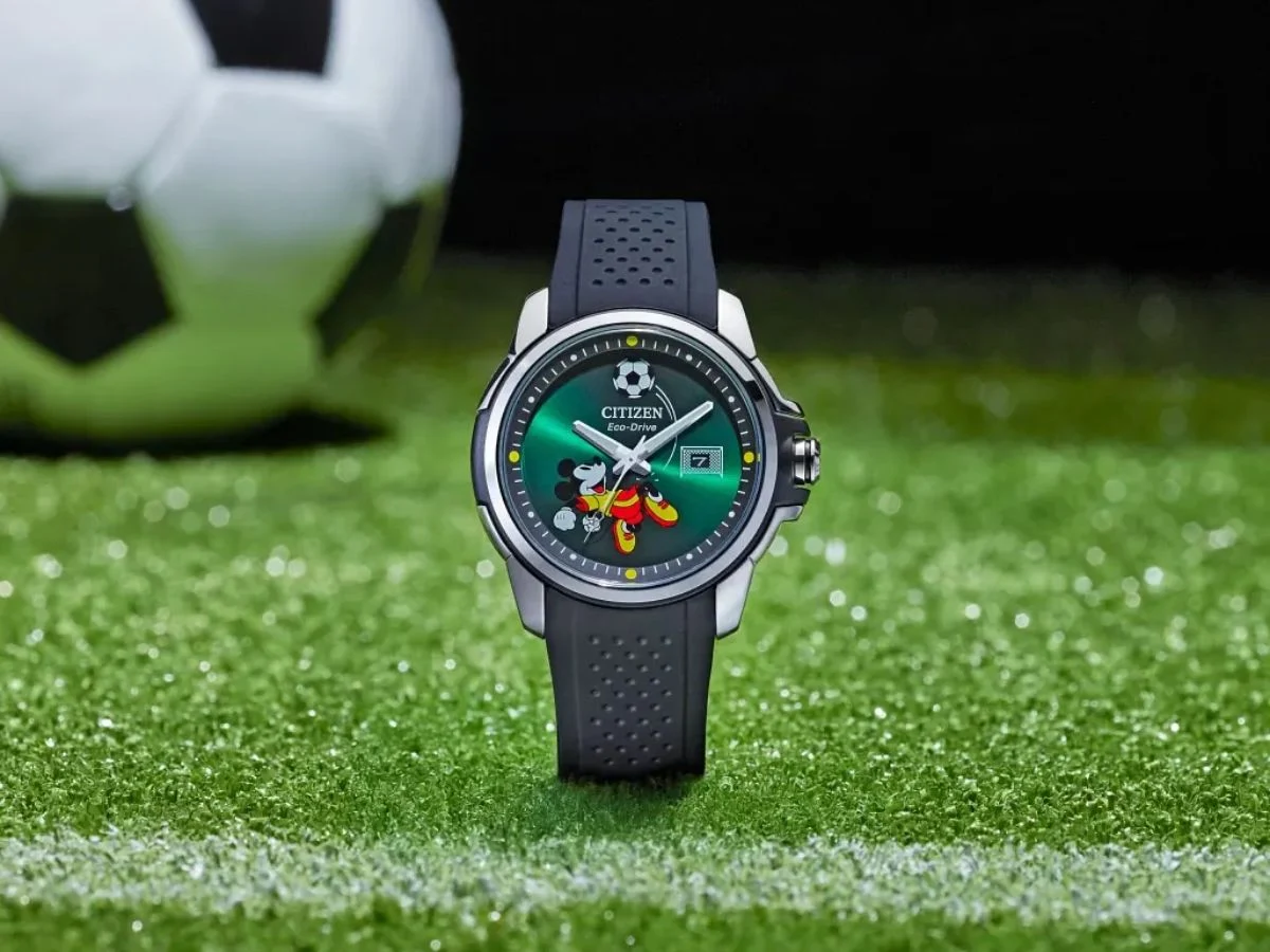 Citizen Eco-Drive Watch: New Soccer-Inspired Colorful Design