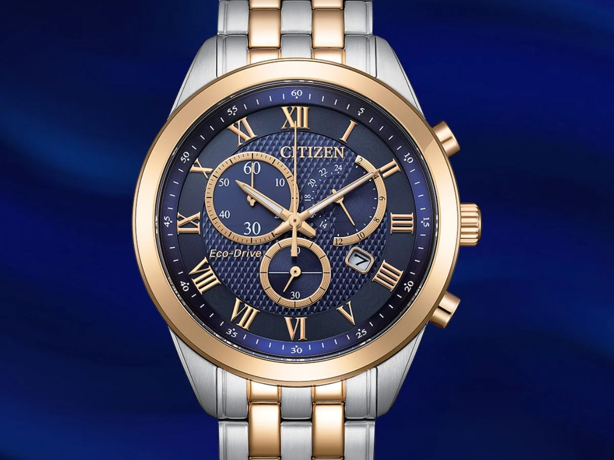 Citizen Launches New Textured Dial Chronographs with Metal Straps
