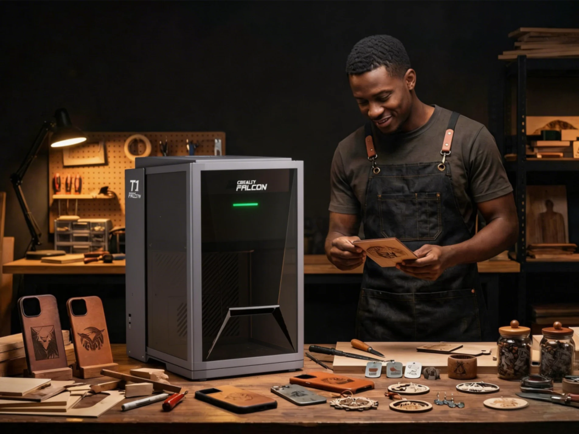 Presale Savings: Creality Falcon T1 5-in-1 Laser Cutter