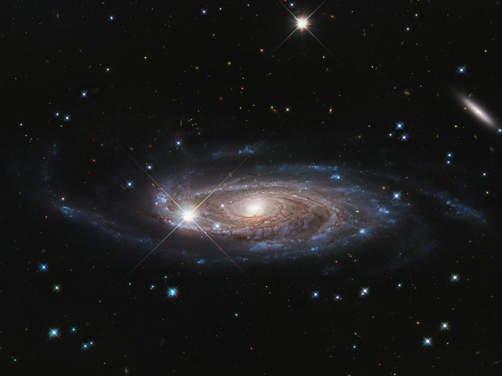 Hubble Captures Stunning Image of Spiral Galaxy 53 Million Light-Years Away
