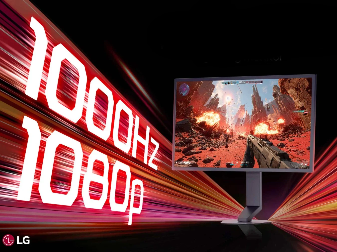 LG 25G590B: 1080p Monitor with 1000Hz Native Refresh Rate
