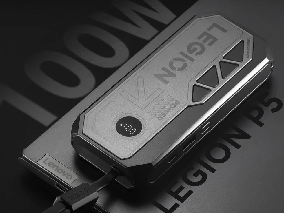 Lenovo Legion Power Bank Charges Phones and Laptops at 100W