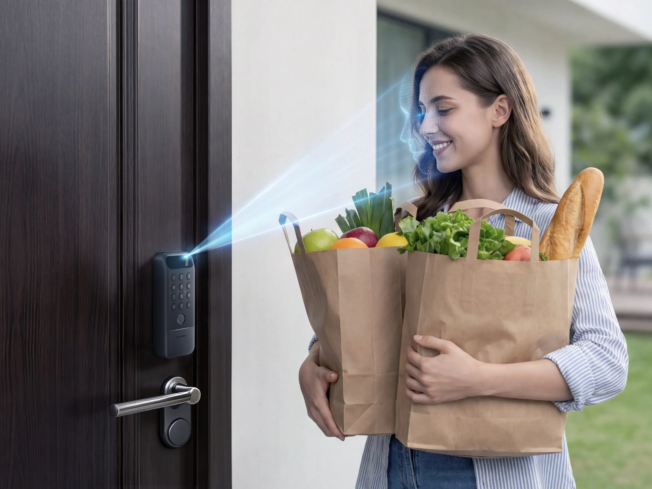 SwitchBot Reveals First 3D Facial Recognition Smart Door Lock