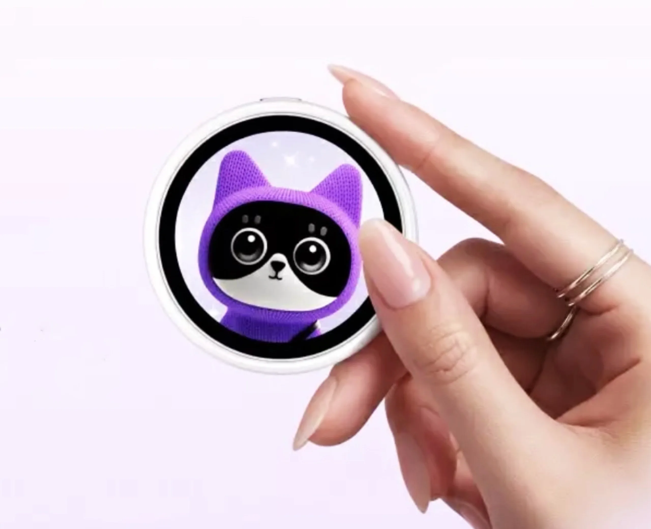 Oppo Bubble: Magnetic Secondary Display for Phones